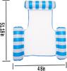 Water Hammock Lounger - Pool Float Lounger for Adults Inflatable Swimming Pool Hammock Floaties Multi-Purpose Pool Floating Lounge Bed for Summer