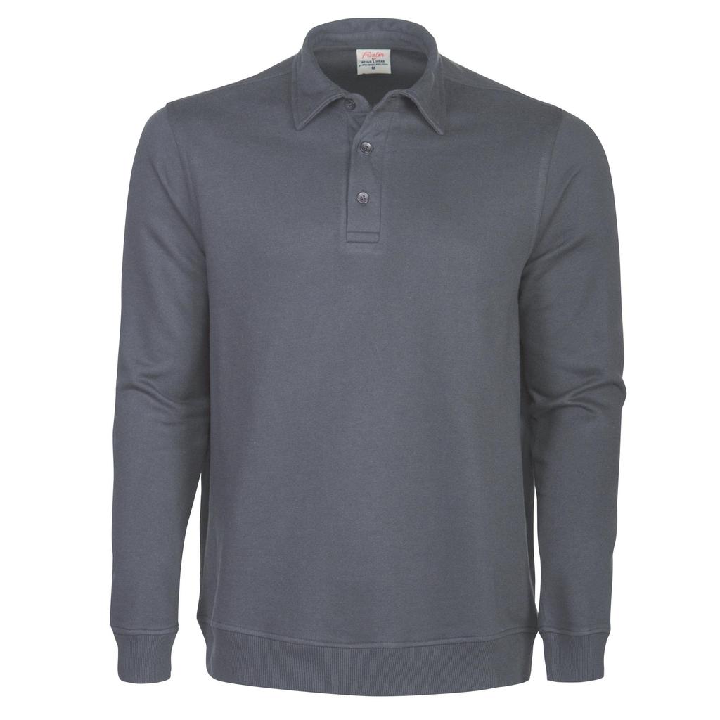 Printer Unisex Adult Homerun Long-Sleeved Polo Shirt