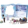 Mattel Disney Frozen Classic Storybook Mini Doll Playset for Ages 3 and Up