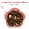 Heart-Shaped Ceramic Pet Water Bowl - Elevated, Splash-Proof, Moisture-Proof, Ideal for Cats and Dogs