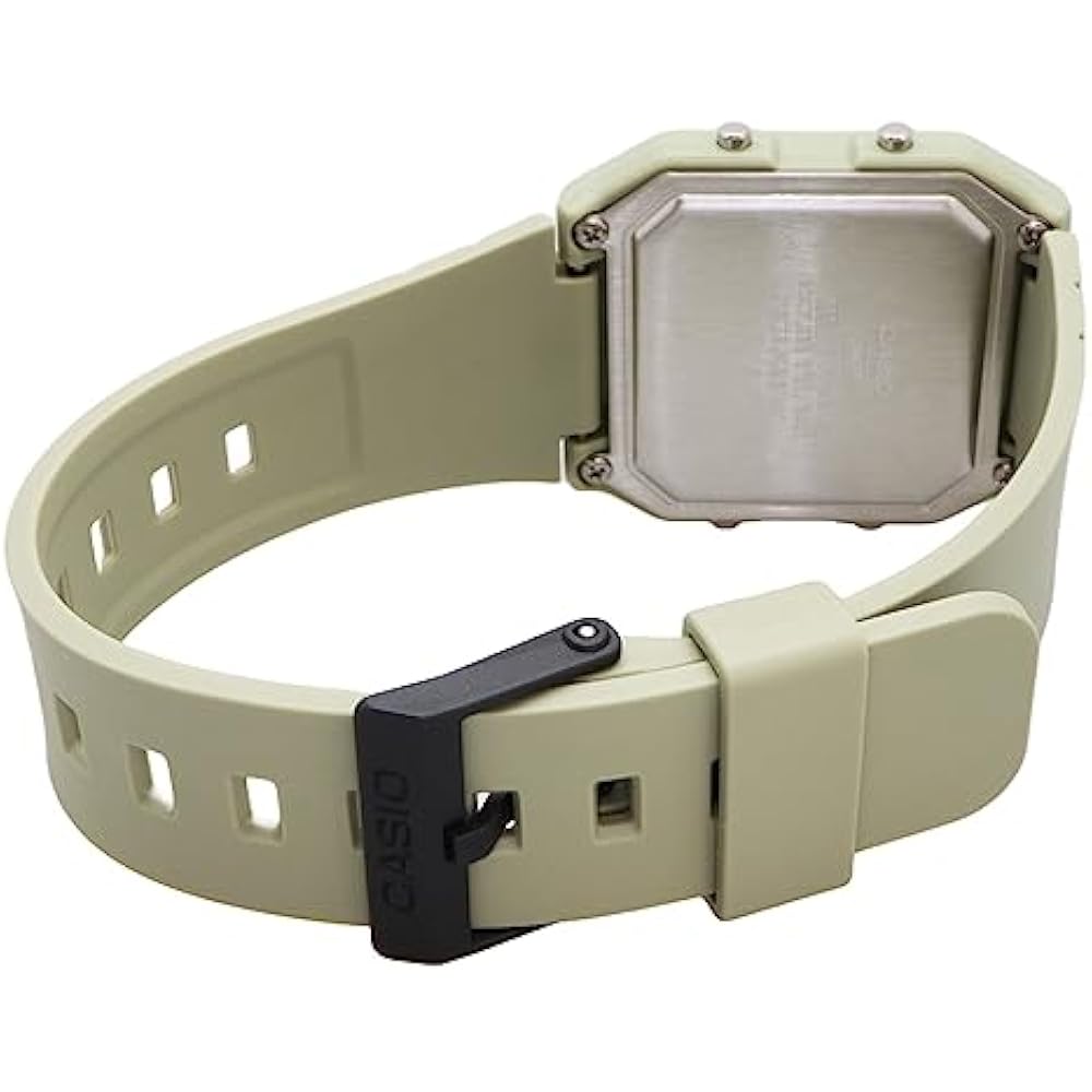 [Casio] CASIO Standard Digital Watch with Analog Display LF-20W-3A Unisex Light Moss Green Overse...