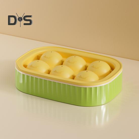 Eishockeyform, wiederverwendbarer sphärischer Eisblock-Maker, leicht zu lösende Eisschale für Whisky-Cocktails, Schokolade, Süßigkeiten, Gelee