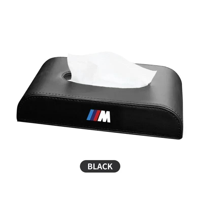 

X4 X5 X6 2025 Car For BMW Car Leather Tissue Box For BMW 13 5 Series F20 F21 F22 E87 E88 E90 E60 G30 E84 F10 F30 M X1 X3 X4 GT A