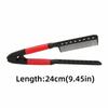 High Temperature Avoid V Shaped Hair Comb Portable Styling Hair Comb  For Knotty Hair