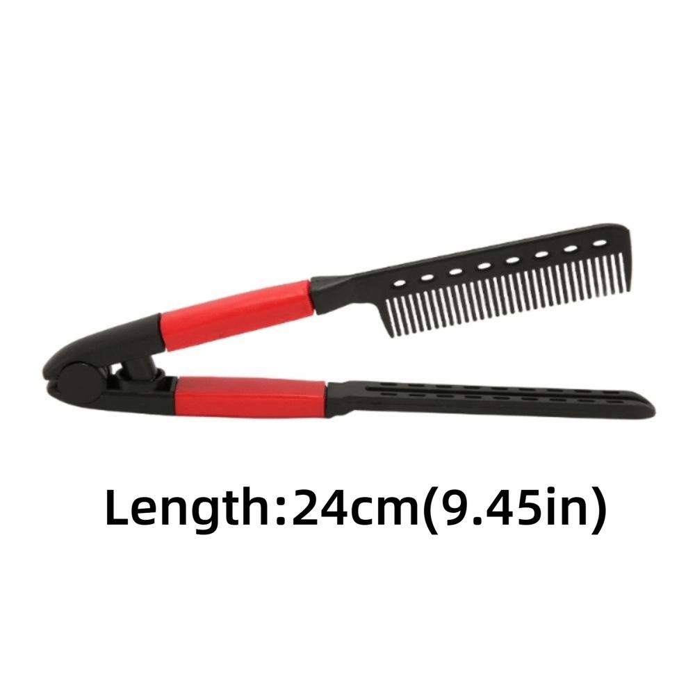 High Temperature Avoid V Shaped Hair Comb Portable Styling Hair Comb  For Knotty Hair