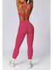 Tuta da Yoga Autunno/Inverno Delicata sulla Pelle: Set Canotta Controllo Pancia ad Alta Elasticità e Abbigliamento Fitness