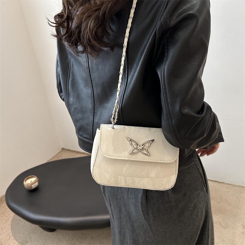 Niche design small bag women's 2025 new model, this year's popular aesthetic leisure autumn fashion simple messenger bag