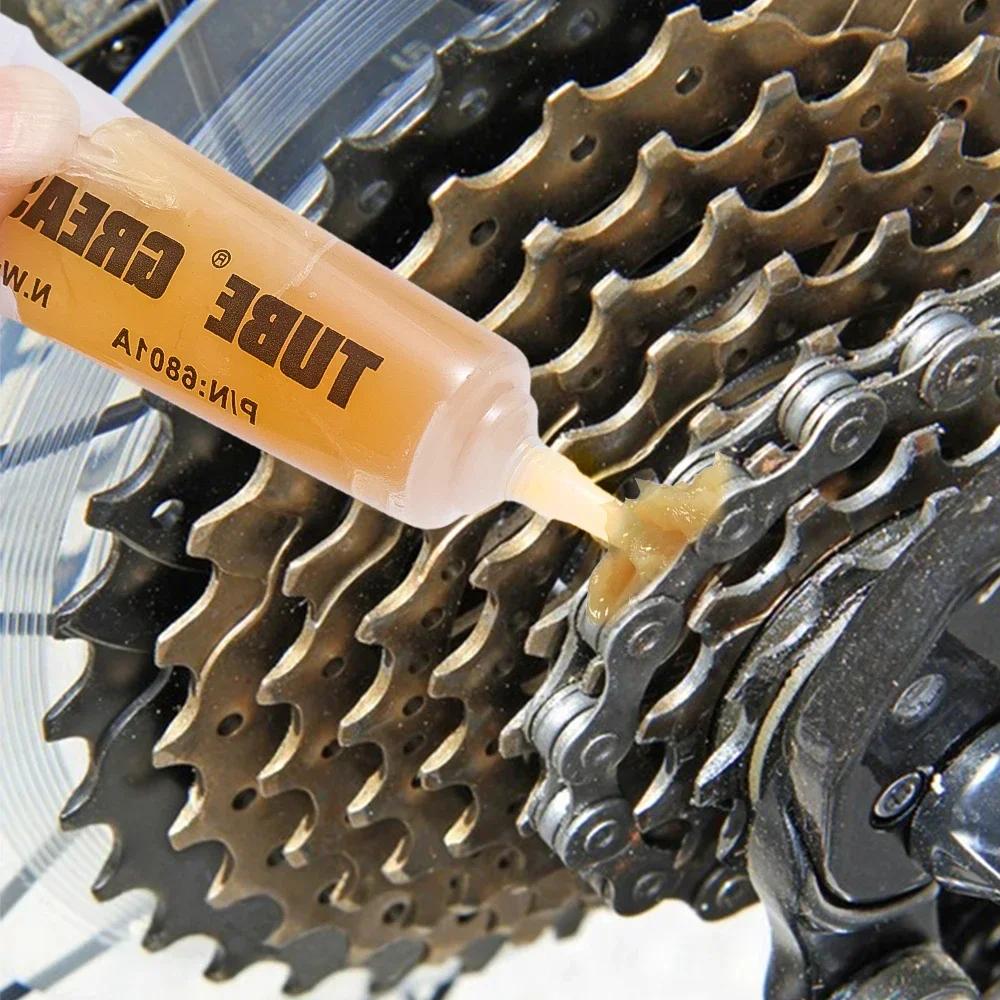 5-1pcs Car Gear Grease Bicycle Gear Valves Chain Lithium Grease Tools Car Bearing Mechanical Equipment Lubricating Oil