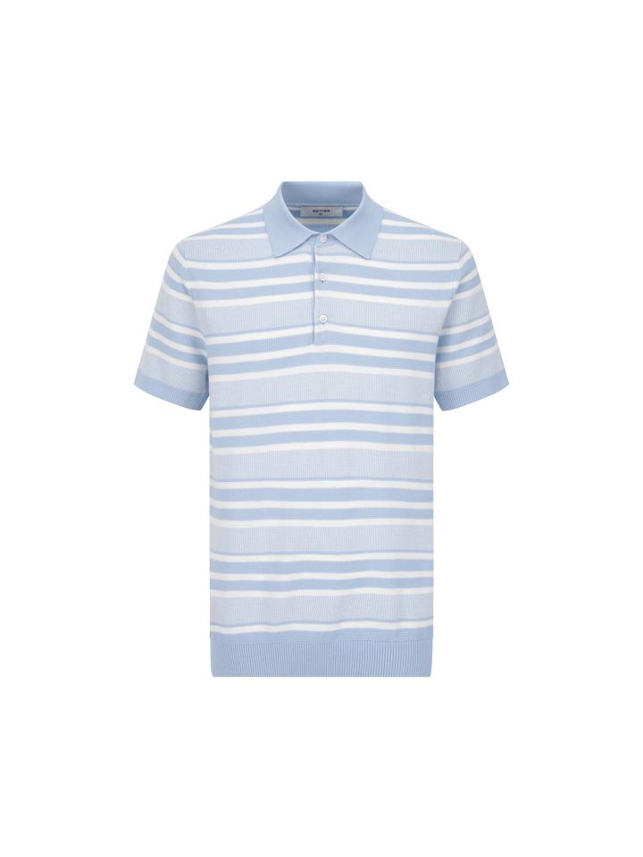Edition Men S) Multi-Stripe Short Sleeve Thierry_Nef2Et1624Lbl Lbl (Light Blue)/110