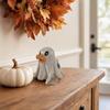 Halloween Resin Rubber Duck, Cute Decor with Big Eyes & Orange Beak, Fade-Resistant for Indoor Outdoor Desktop Garden Display, Party