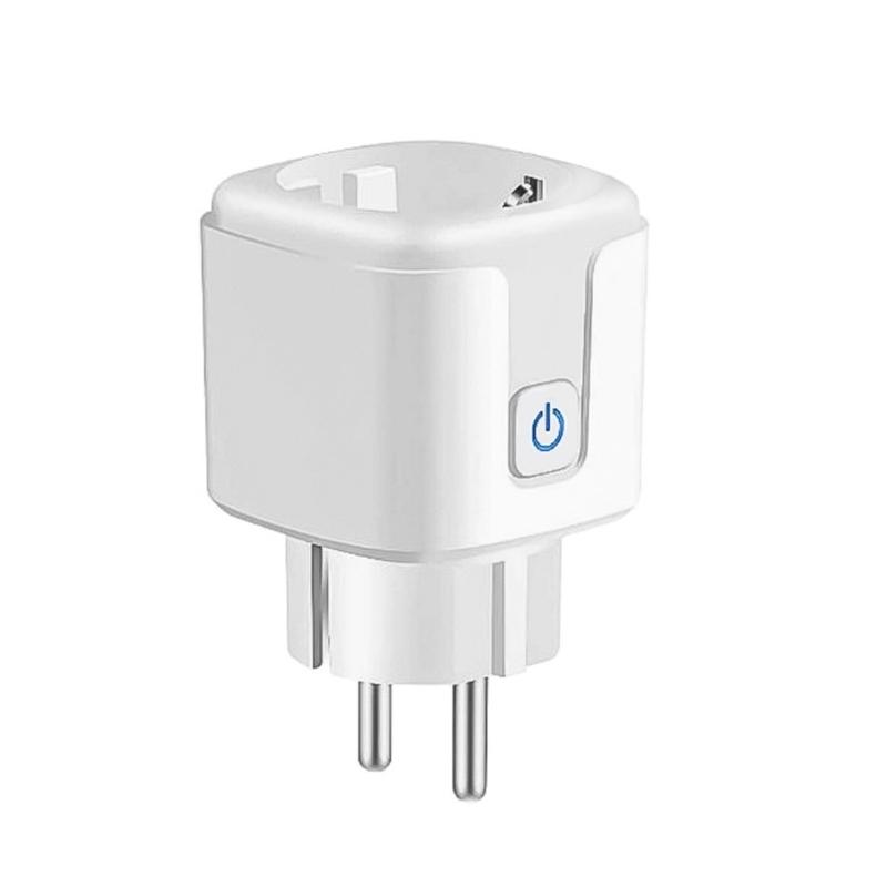 Home EU Plug Outlet 20A High Power Socket Voice Control Remote Timers With/Without Energy Monitoring