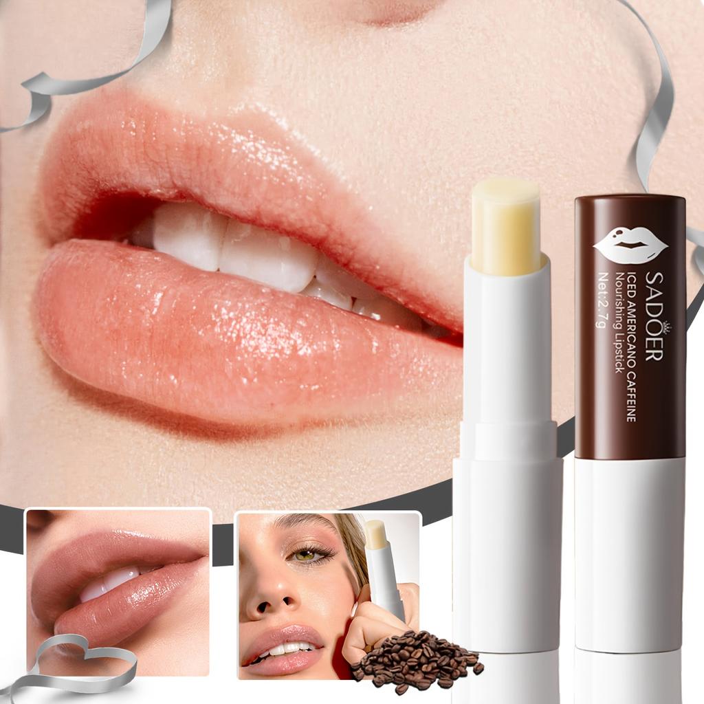 Caffeine Lip Balm Intense Hydration Long Lasting Moisturizer Smooth Fine Texture Suitable for All Seasons Skin Care