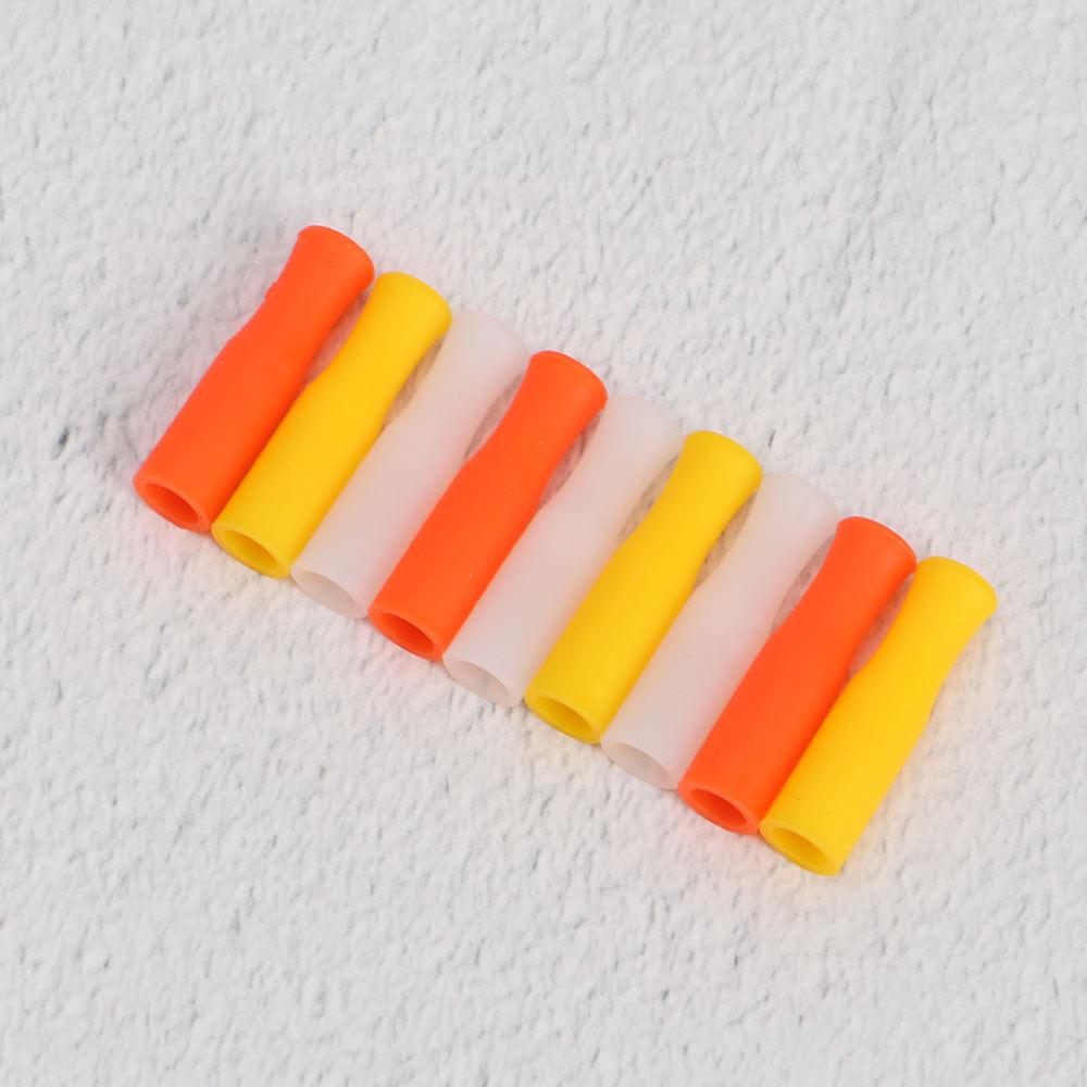 Cover Fit for 6mm Wide Stainless Steel Straws Teeth Protector Straw Tip Bar Tool Party Accessories