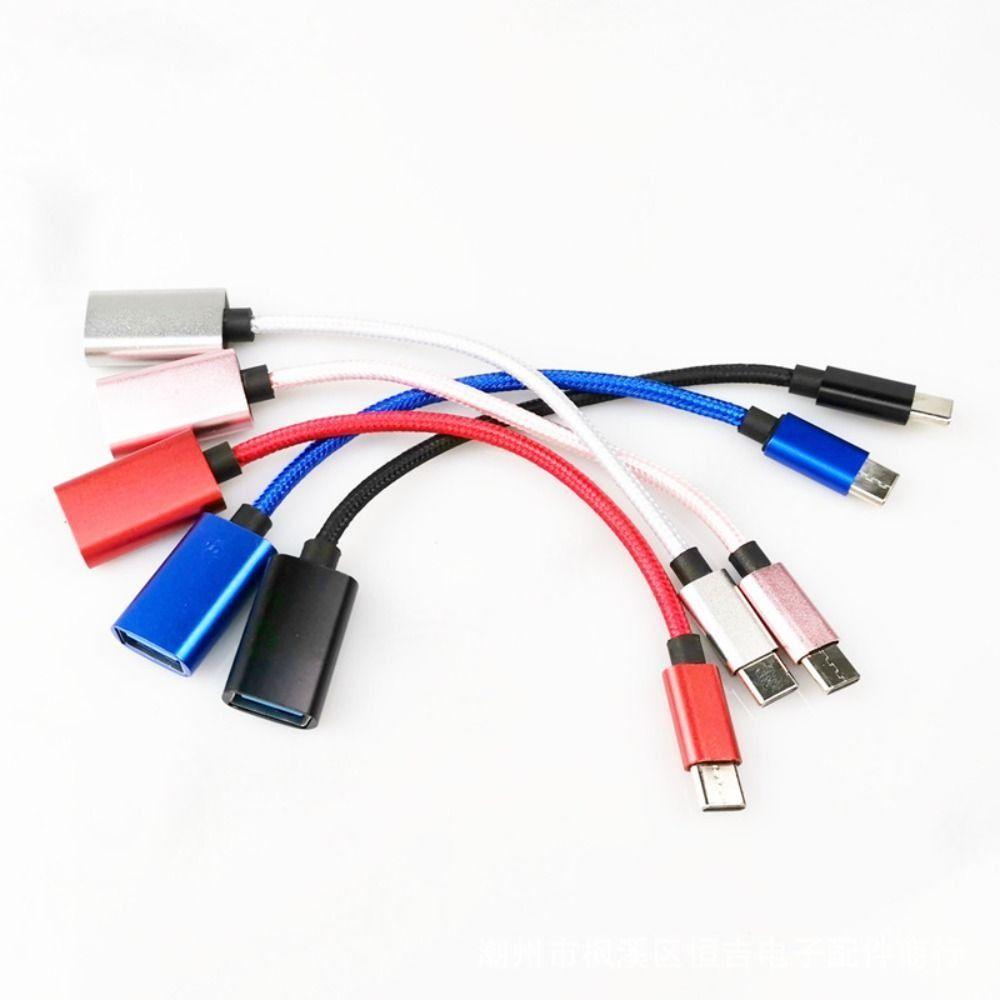 Mobile Phone Digital Cables USB to Type C Adapter OTG USB Cable OTG Connector Cable OTG Data Cable