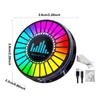 Qizaoly Colorful Sound Pickup Ambient Light, Rgb Rhythm Ambient Lamp