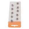 10pcs Sound Aid Open Dome Sound Amplifier Ear Tips for Phonak for Paradise for RIC BTE SDS 4.0