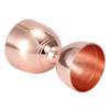 Doppelendiger Bar-Jigger aus Edelstahl Wein Cocktail Bar Messbecher Zubehör 30/60ml Roségold
