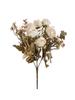 Silk Roses Artificial Flowers Wedding Home Room Dining Table Cala Wreath Beautiful Bridal Bouquets Table Centrepieces DIY Gifts