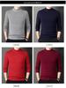 Men's Winter Velvet Pullover Sweater - Anti-Cold, Thick, Half-High Collar, Luxurious, Warm to -15°C
