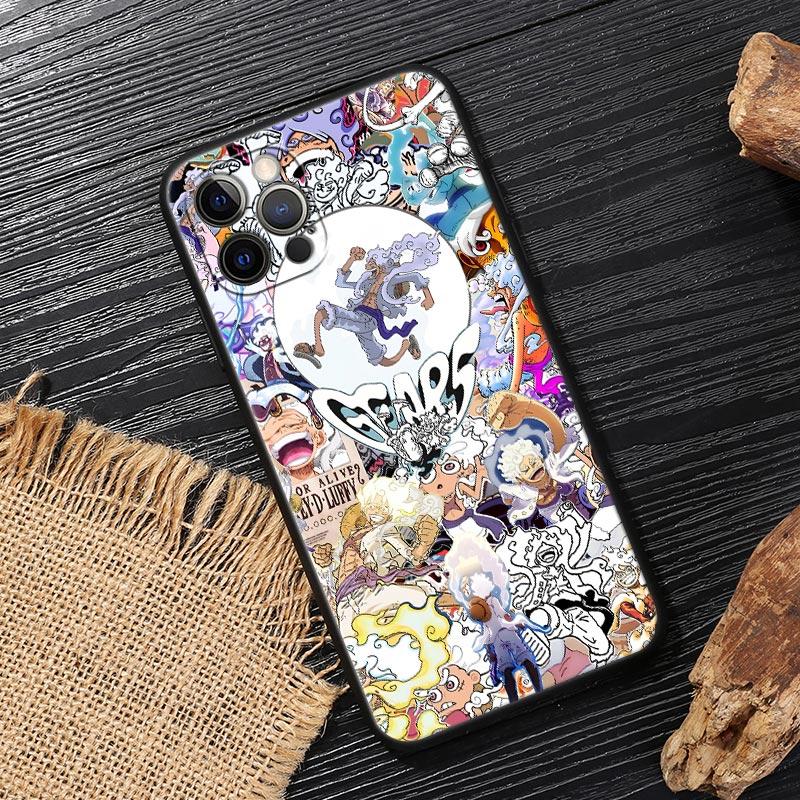 Monkey D Luffy One Pieces Anime For iphone 17 Case For iPhone 16 15 11 12 13 Mini 17 Pro Max 16 Plus 17E 16E Air Case Soft Cover