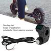 Electric Scooter Ignition Lock 3 Pin Plug One Button Start Scooter Switch Lock With 2 Keys For KUGOO For M4 Scooter