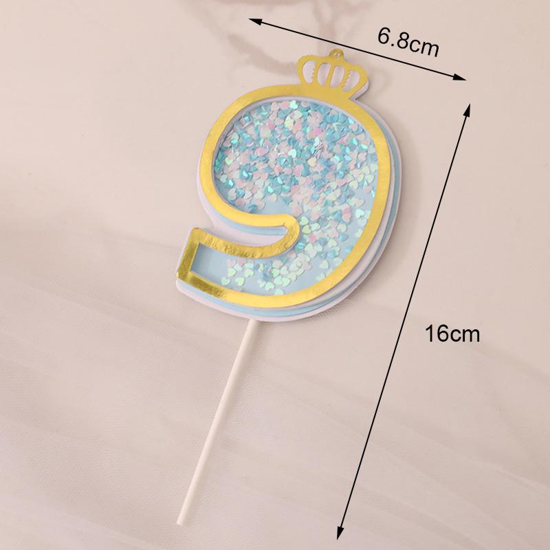 

Синий Розовый Креативный Флэш Цифровой Торт Топпер 0-9 Цифра Торт Топпер Детский Шоу День Рождения Товары Украшения