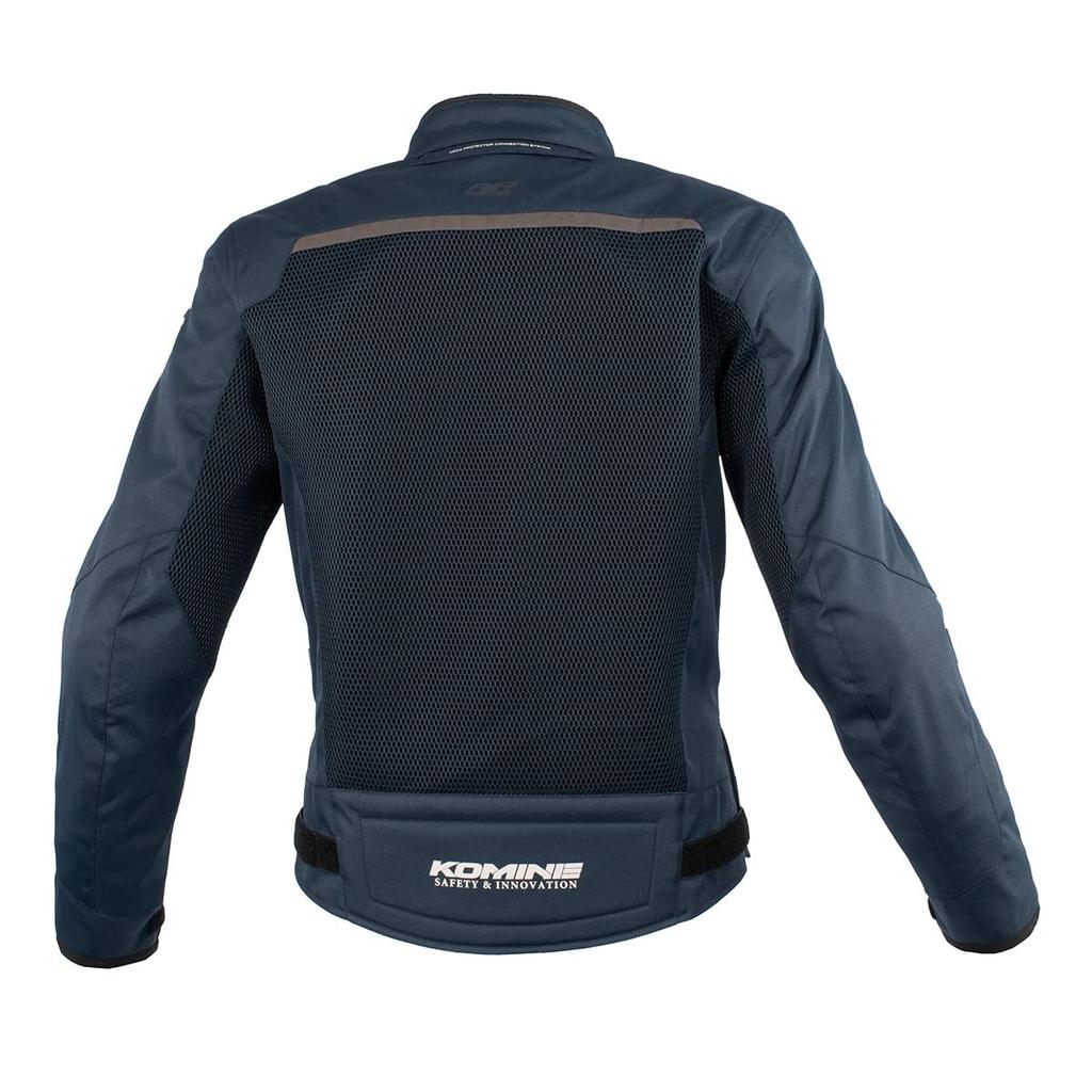 Motocyklová ochranná bunda 3D Airstream, tmavě modrá, velikost S [KOMINE] JK-1563 07-1563 Pánská