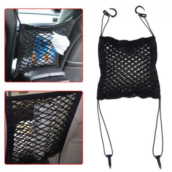 Car Mesh Cargo Net Truck Storage Luggage Hooks Hanging Organizer Holder Seat Bag