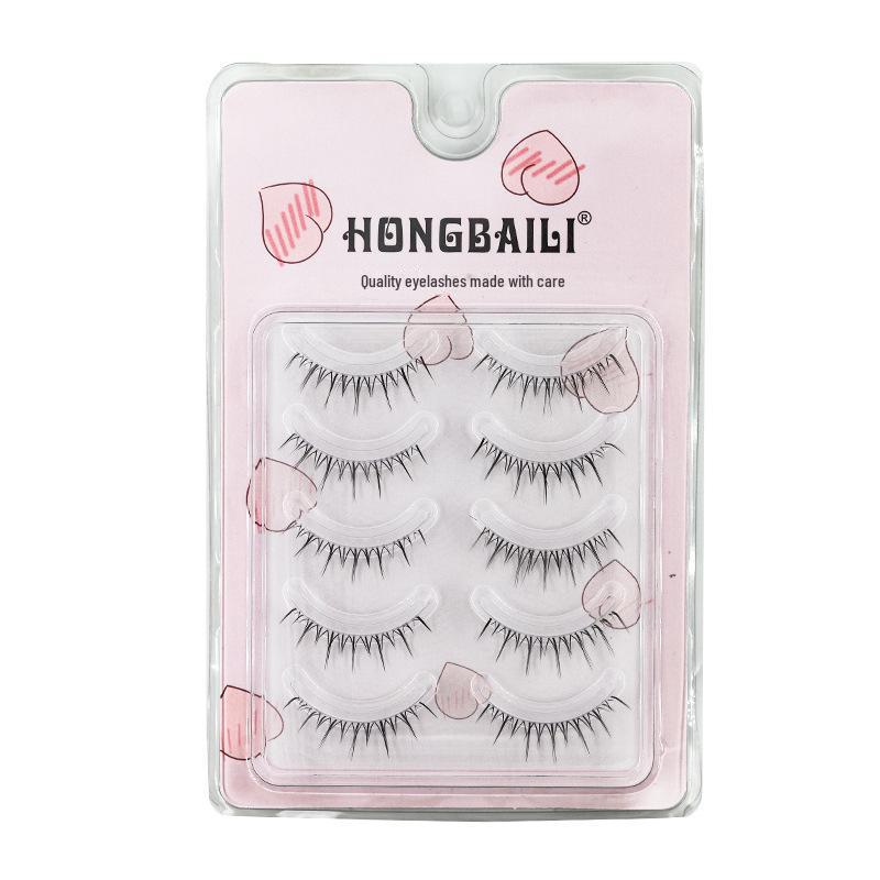 Hong Baili Oblique Flying Fox Series Natural Dense Eyelash Extensions