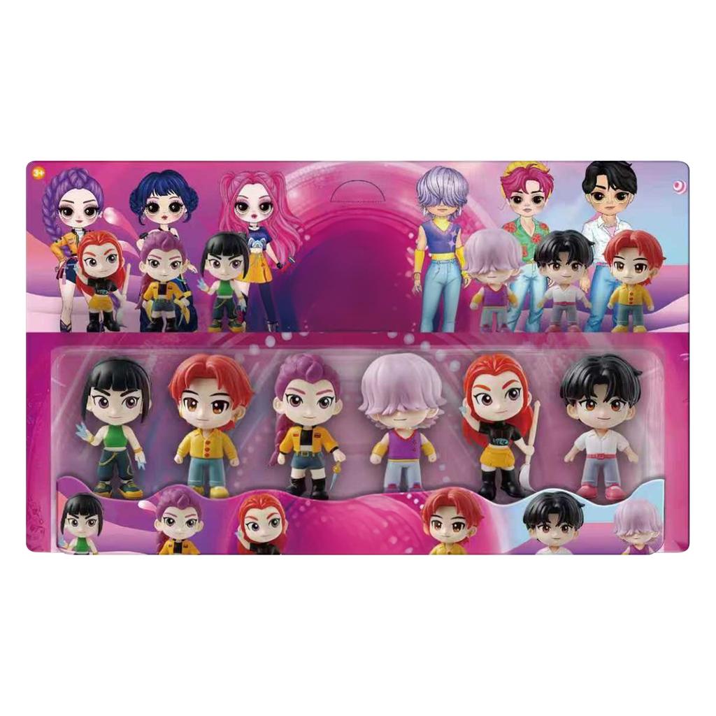 Non-movable Doll Collection Version Scale Doll Desktop Ornaments