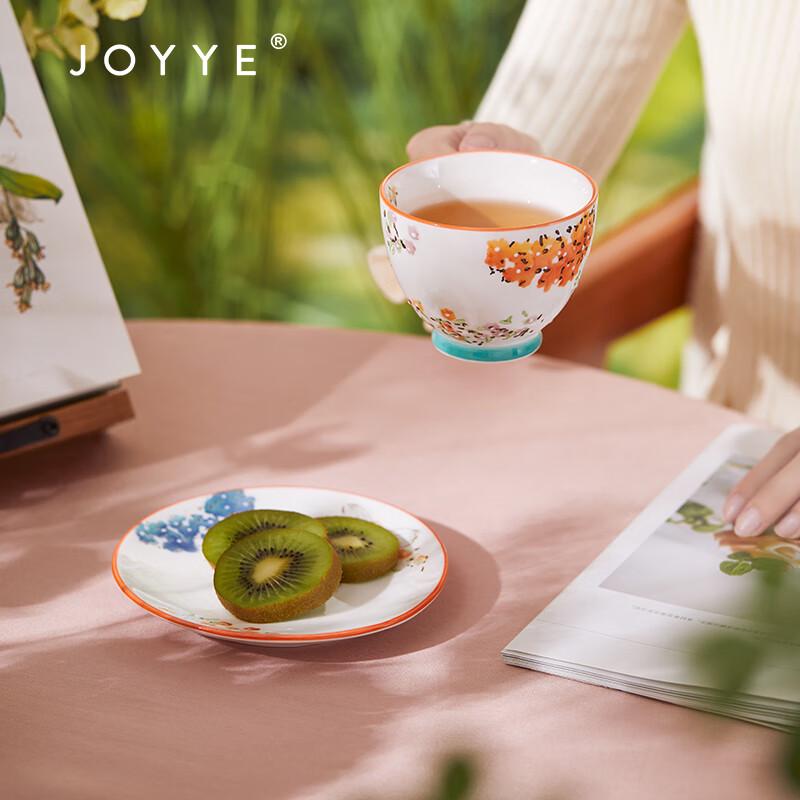 JOYYE Ceramic Tea Cup & Saucer Gift Set