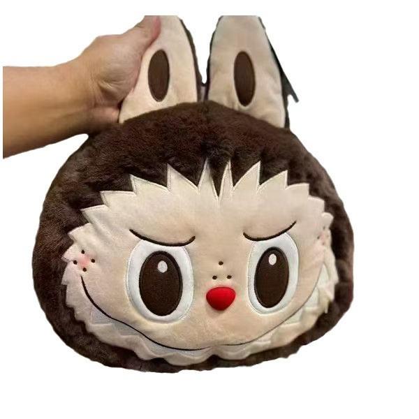 Big Face With Ears Soft Cartoon Plush Backpack Doll Bag Backpack Student