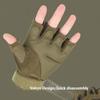 Rękawiczki męskie Half Finger Outdoor Wojskowe rękawice taktyczne Sportowe strzelanie Polowanie Airsoft Motocyklowe rękawiczki rowerowe