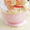 Piearth, the leading brand of crystal jewelry boxes, "Teacup Puppy" ex508-1 ex508 [Piearth Direct Shop]