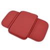 Universal Car Center Console Cover Leather Material Soft Cushion Leather Armrest Cover 2 Storage Bags Durable Protective Cushion
