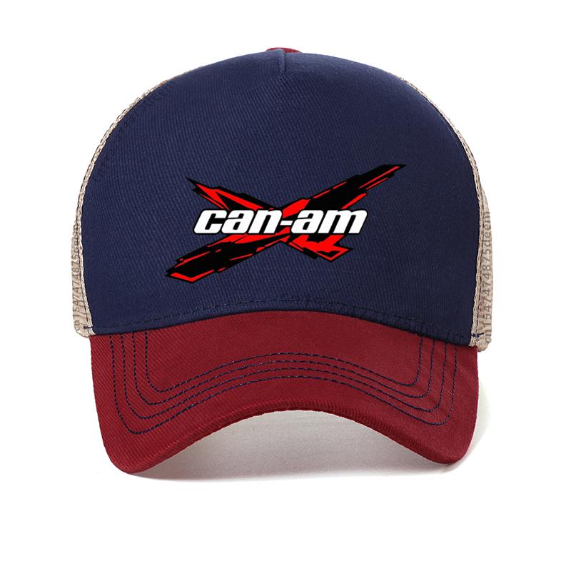 PLstar Cosmos Brp Can-am Nadruk 3D Czapka z daszkiem Nowa Moda Off-road Osobowość Unisex Kapelusz przeciwsłoneczny Letnie Siatkowe Czapki Snapback