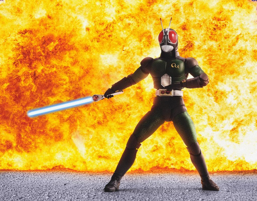TAMASHII NATIONS S.H.Figuarts (Shinkotchou Seihou) Kamen Rider BLACK RX Approx. 150mm PVC & ABS & Cloth Painted Movable Figure