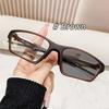 New Trendy TR90 Sports Pochromic Myopia Glasses Unisex Women Men's Square Near Sight Eyeglasses Finished Sunglasses Diopter