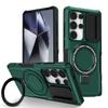 Custodia Blindata Ibrida Per Samsung Galaxy S26 S25 S23 S24 Ultra S22 Plus S26 FE S25 Edge Supporto per Auto Cover Ricarica Wireless Magnetica