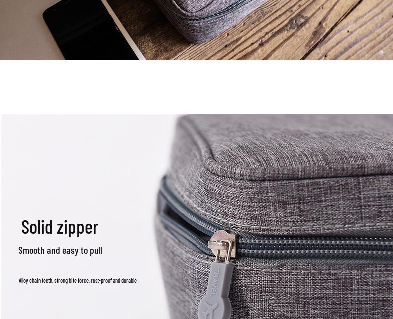 Multifunctional Mobile Accessories & Storage Bag for Phones, USB Drives, Power Banks, and Cables