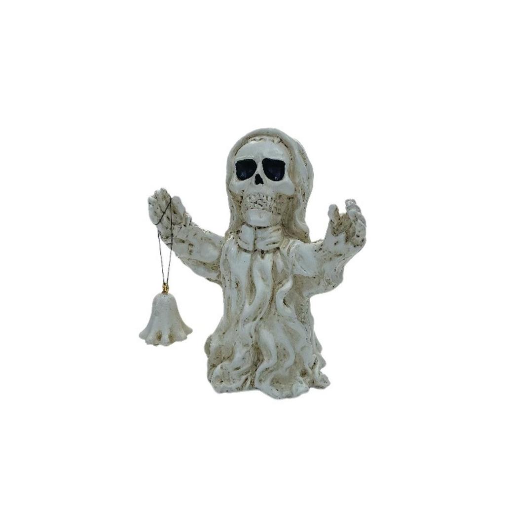 Halloween Ornaments Decorations Specter Cranium Resin Crafts Specter Festival Party Desktop Ornaments