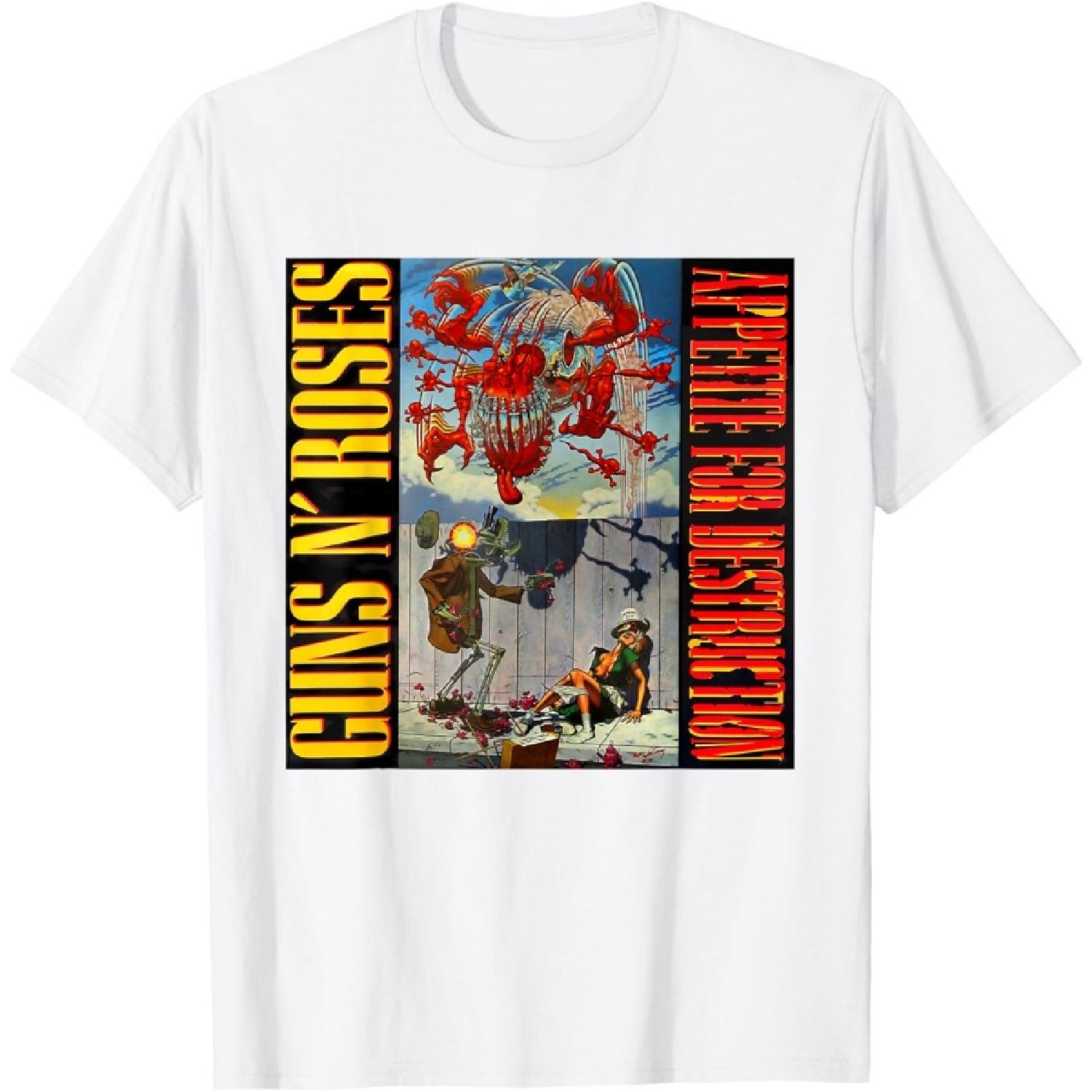 Официальная футболка Guns N  Roses Appetite For Destruction XXXXXL белый