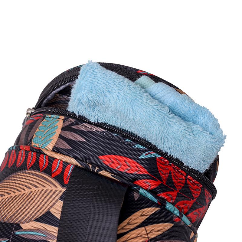 Oxford Cloth Yoga Mat Bag with Mesh Design - Gym and Storage Backpack