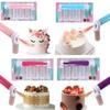 Manual Handheld Cake Decorating Sprayer For Effortlessly Baking With Adjustable Nozzle And Durable Plastic Design