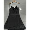 Export Single @ STR Pure Original Halterneck Smooth Material V Neck Backless Halter Halterneck Dress Skirt Dress Women's Summer