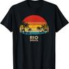 Vintage Rio de Janeiro - Brazilië Strand Souvenir T-shirt