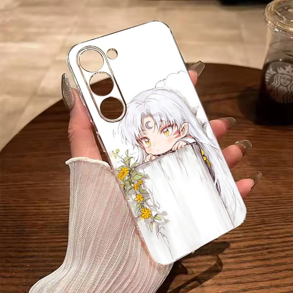 L-L-Inuyasha Phone Case For Samsung Galaxy A71,A70,A52,A51,A40,A30 Transparent Cover