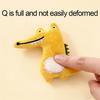 Cat Plush Toy Stuffed Animal Catnip Toy Cute Mouse Chick Penguin Shape Soft Chew Toy for Kitten Teething Boredom Relief