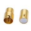 10 Pack Copper Magnetic Clasps Cord End Caps Leathers Rope End Caps for Jewelry