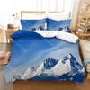 Beautiful  Scenery Bedding Set Duvet Cover Set Bedding Digital Printing Bed Linen Queen Size Bedding Set Fashion Design